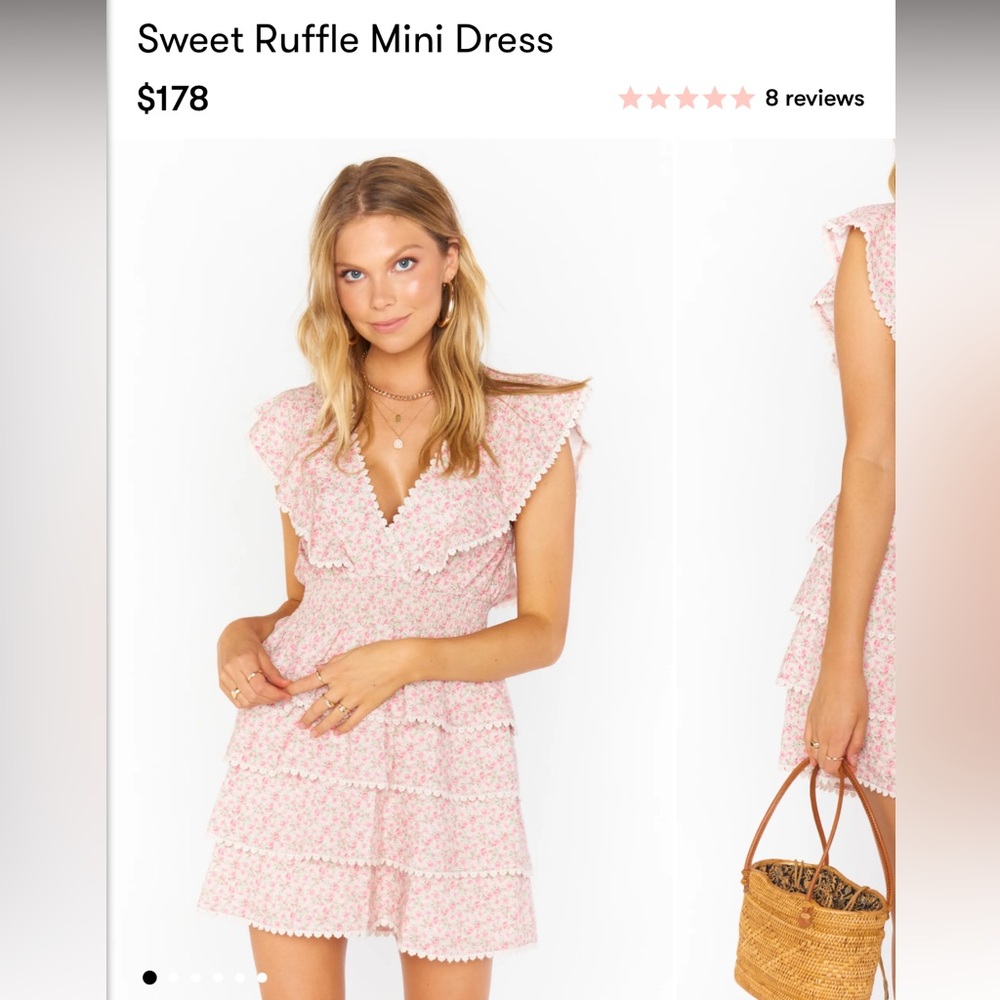 Show Me Your MuMu Sweet Ruffle Mini Dress